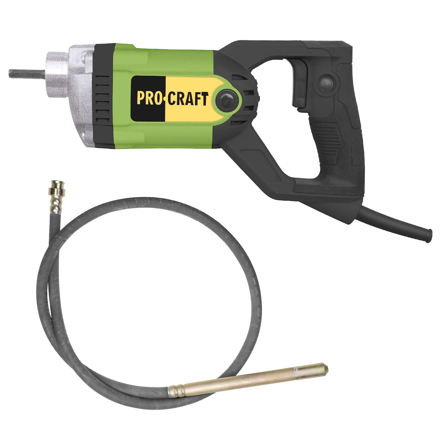 PROCRAFT CV1200 Вибратор за бетон, 1200W, вал 1.5 м., 35мм., 5600 об./мин.