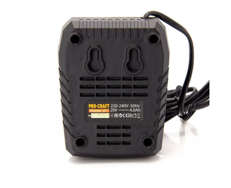 20/1 Зарядно единично 20V, Procraft Charger 06105464