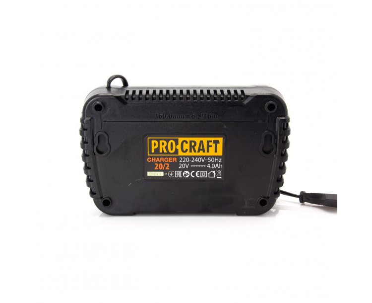 20/1 Зарядно единично 20V, Procraft Charger 06105464