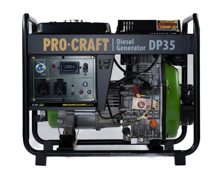 PROCRAFT DP35 Дизелов генератор 3,3 kW, монофазен