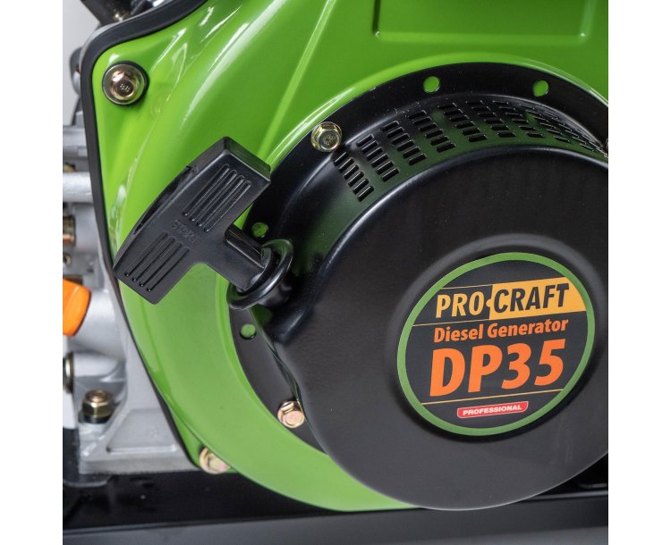 PROCRAFT DP35 Дизелов генератор 3,3 kW, монофазен