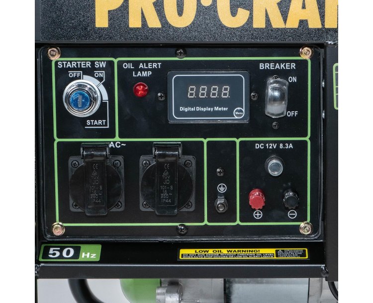 PROCRAFT DP35 Дизелов генератор 3,3 kW, монофазен