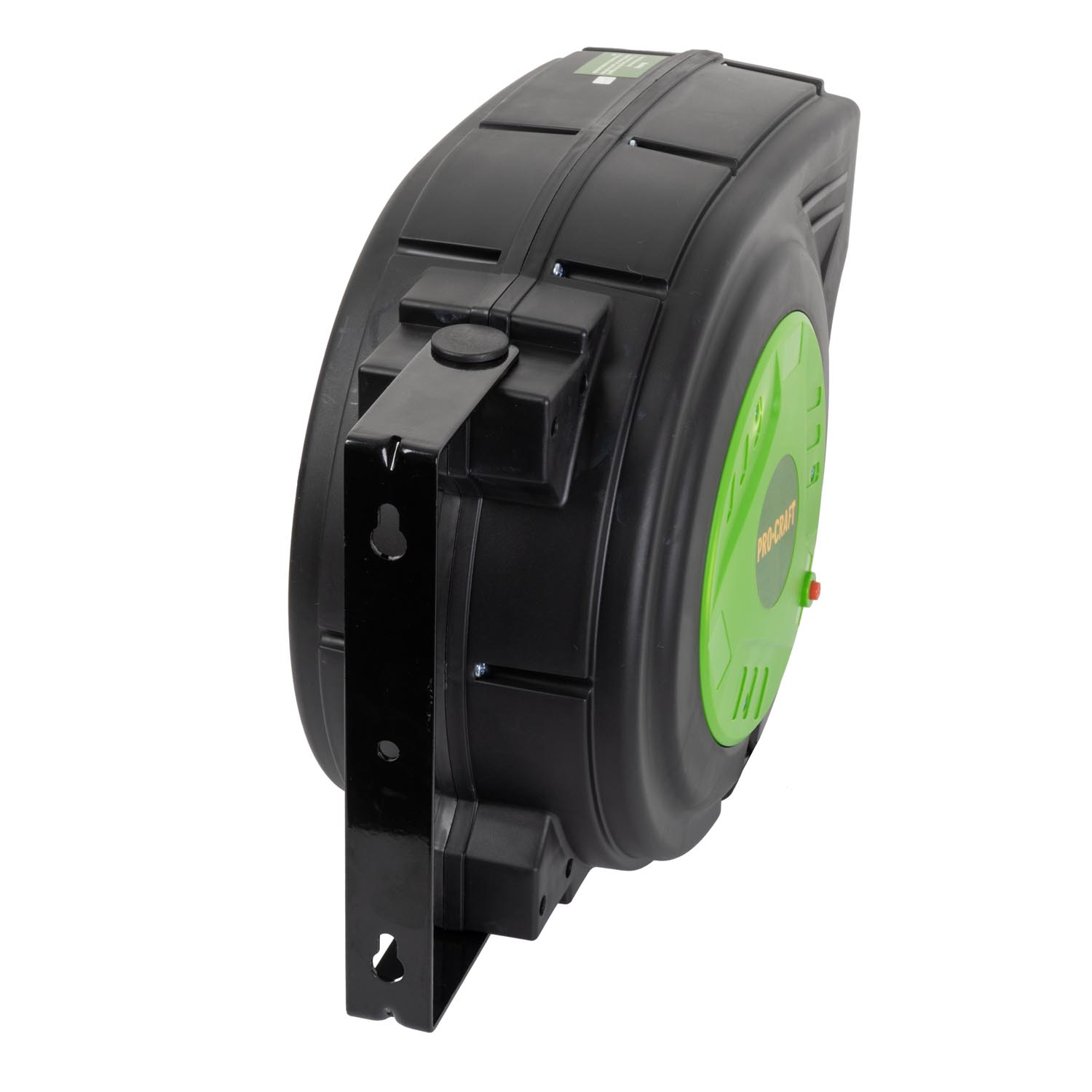 Procraft EK25N Електрическа стенна макара, 25 метра прибиращ удължител, 3200W, 250V