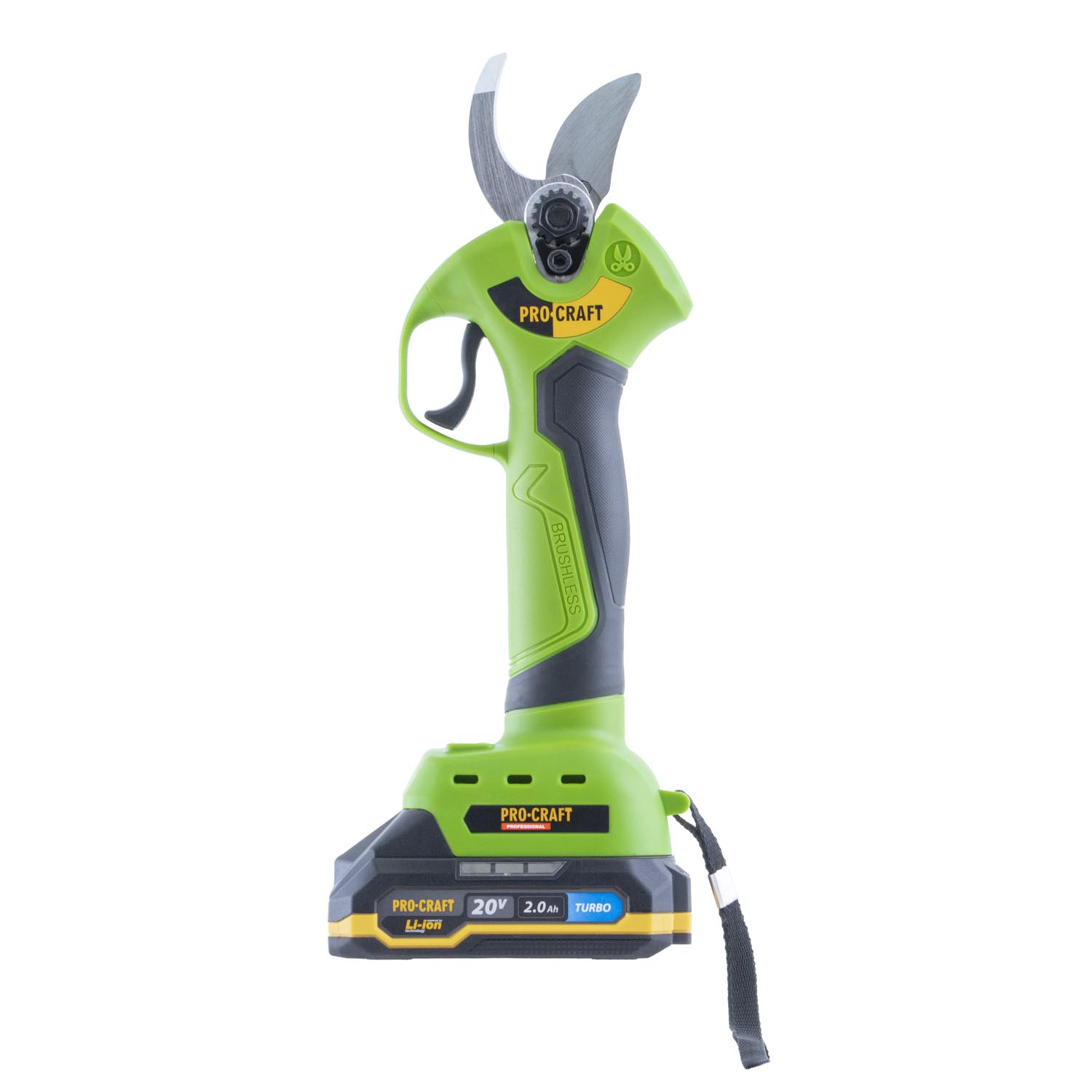 PROCRAFT ES28Li Акумулаторна лозарска ножица, 20V, рязане 10/15/20/25 мм, 1бр батерия 20V 2Ah, 1 бр зарядно.