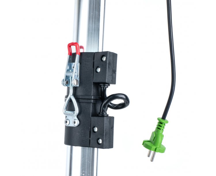 PROCRAFT EX1050K Шлайфмашина за стени и тавани 750W, 225мм, 800-1750 об., LED лента