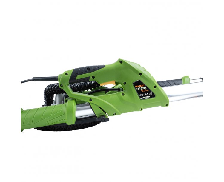 PROCRAFT EX1050K Шлайфмашина за стени и тавани 750W, 225мм, 800-1750 об., LED лента