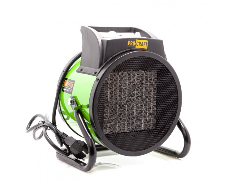 PROCRAFT FP30 Електрически монофазен калорифер, 3 kW, керамичен, със стойка