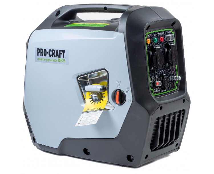 PROCRAFT IGP25 Инверторен генератор 1,8 kW, монофазен