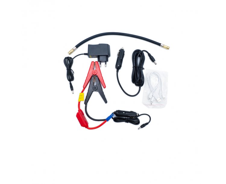 PROCRAFT JSAP-12 Стартерно устройство, 12V – 300A, с компресор за помпане на гуми и външна батерия (Powerbank).