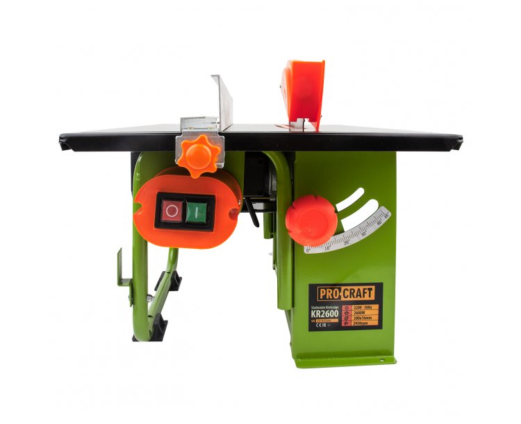 PROCRAFT KR2600 Циркуляр настолен, 800W, 200 мм.
