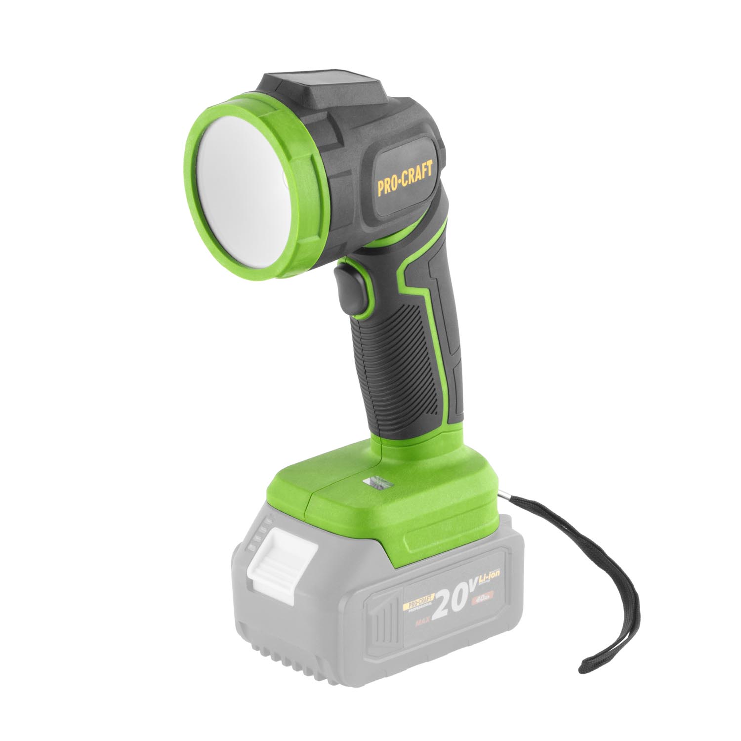 PROCRAFT LL18 Акумулаторен LED фенер, 20V (Solo – без батерия и зарядно)