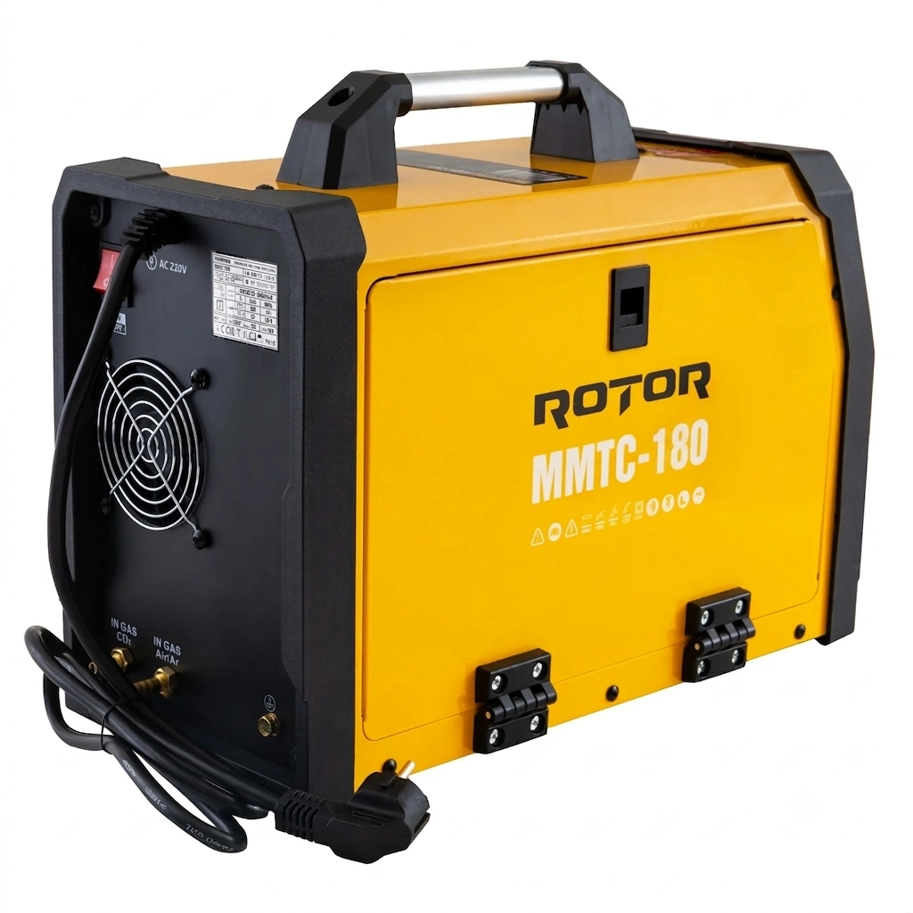 MMTC-180 ROTOR 4 в 1, Инверторен апарат за плазмено рязане, MIG MMA TIG CUT, 180 A