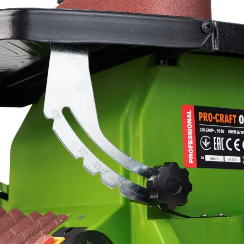 Procraft OSS500 Осцилираща шлифовъчна машина, лентов шлайф