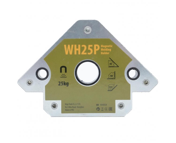 Магнитен ъгъл WH25P за закрепване, 25 кг