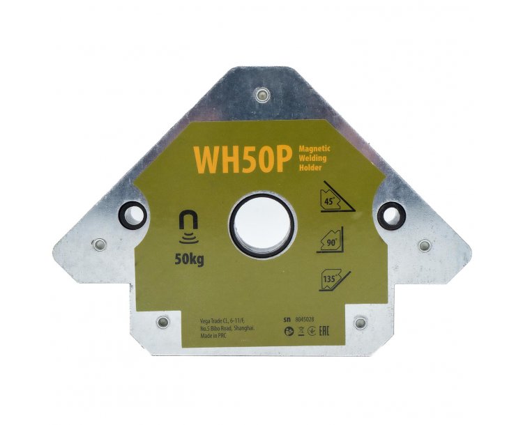Магнитен ъгъл WH50P за закрепване, 50 кг