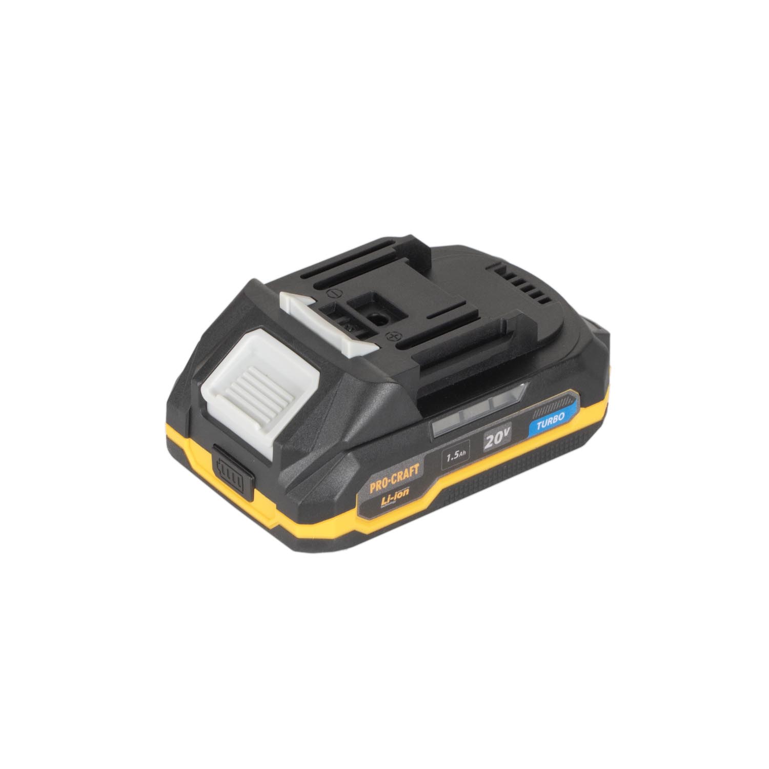 Procraft PA18Pro DFR Акумулаторен безчетков винтоверт 20V, сменяем метален патронник 10 мм, една батерия 1.5Ah, куфар, зарядно 06105525