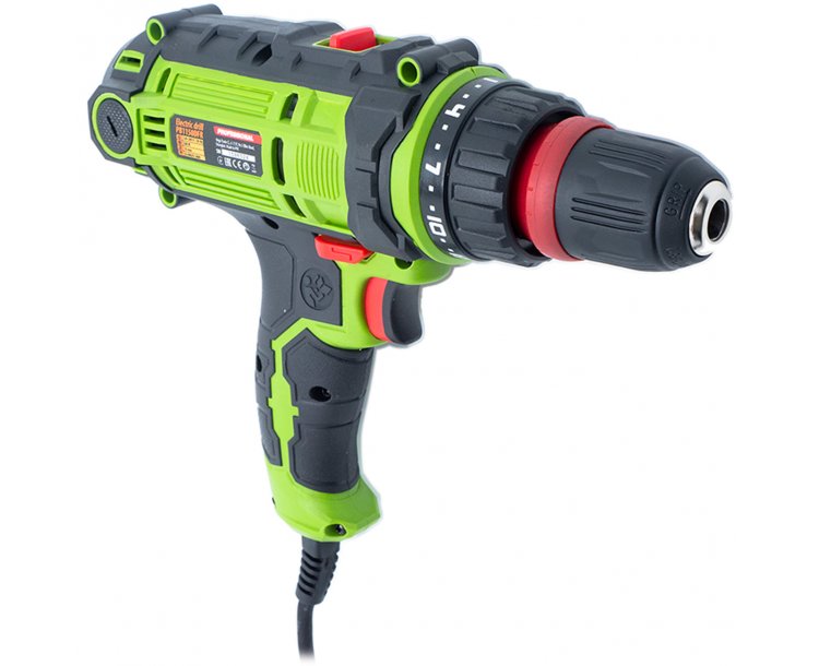 PROCRAFT PB300DFR Електрически винтоверт, две скорости, сменяем патронник DFR