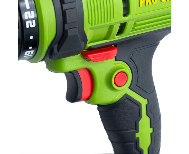 PROCRAFT PB300DFR Електрически винтоверт, две скорости, сменяем патронник DFR