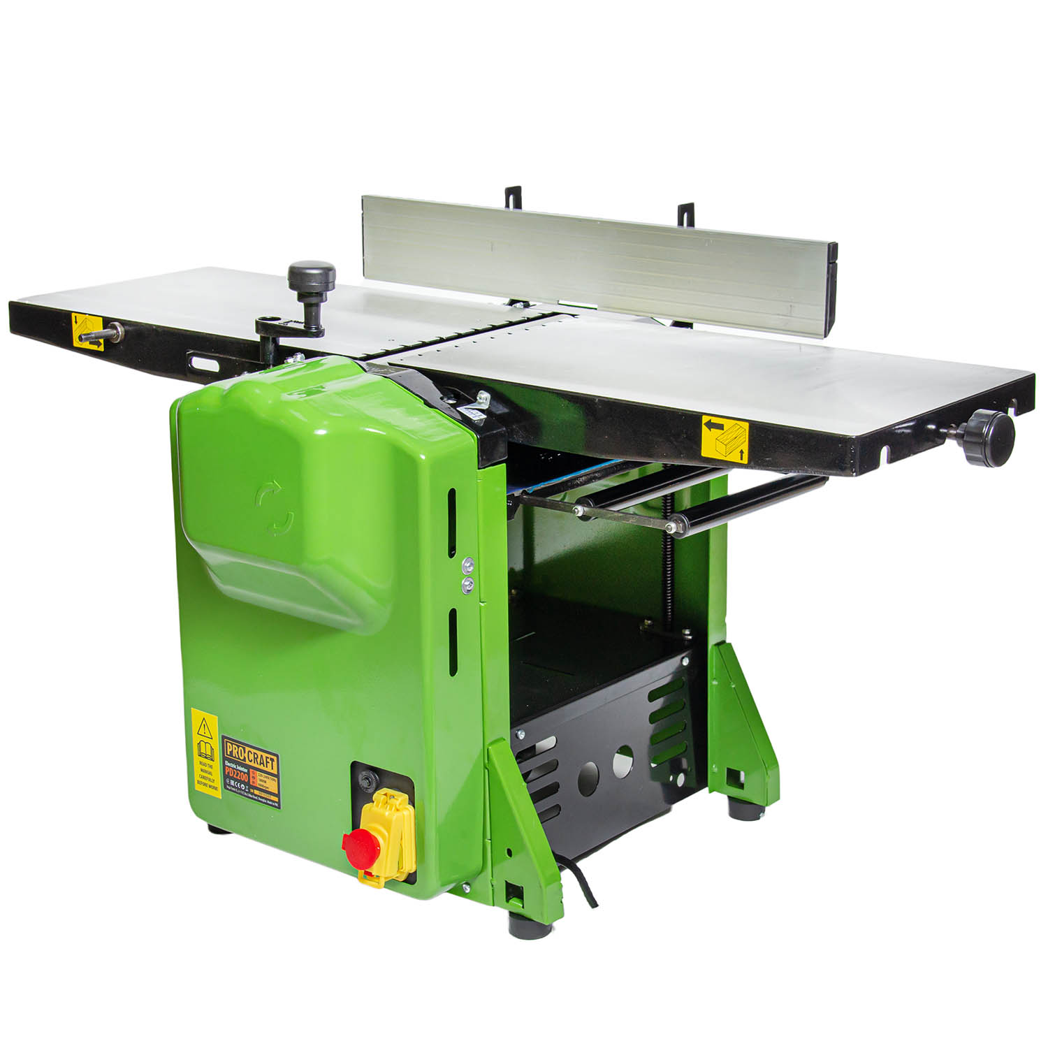 PROCRAFT PD2200 Абрихт щрайхмус 1800 W, височина 6-210 мм, ширина 254 мм.