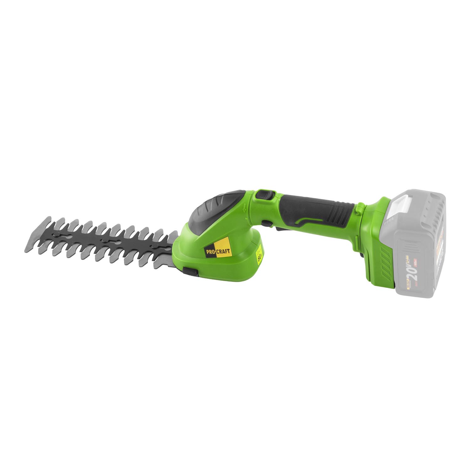 Procraft PGH2000 Акумулаторна ножица за трева 20V (body – без батерии и зарядно)