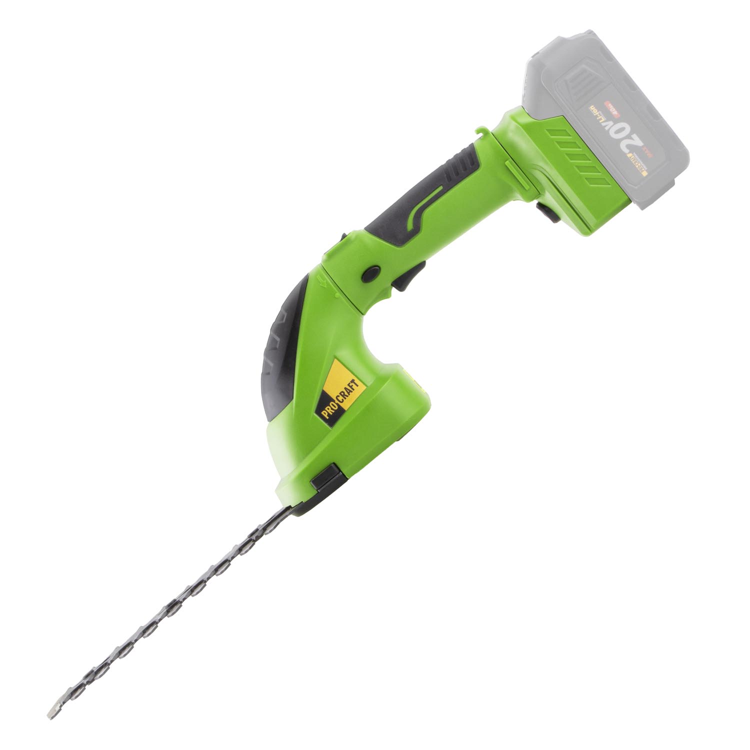 Procraft PGH2000 Акумулаторна ножица за трева 20V (body – без батерии и зарядно)