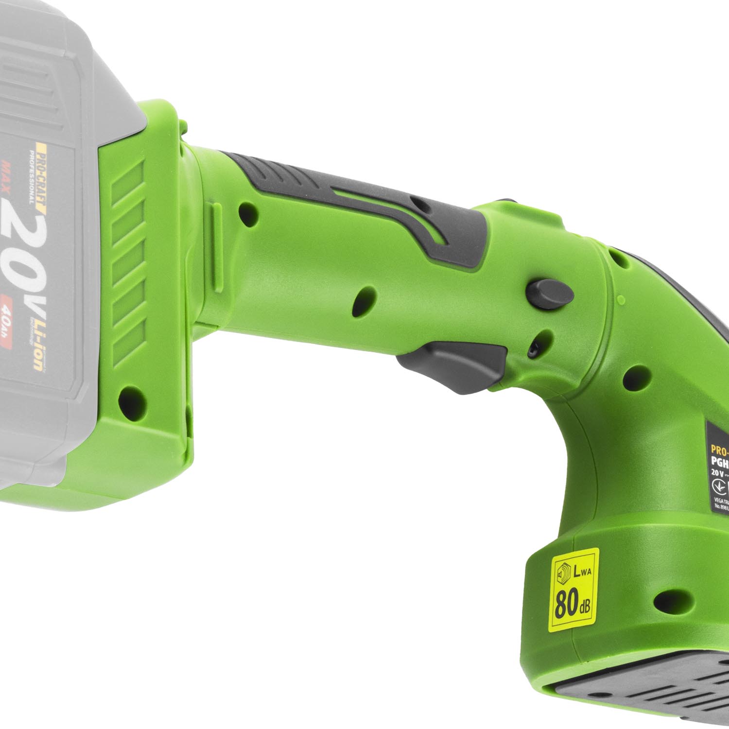 Procraft PGH2000 Акумулаторна ножица за трева 20V (body – без батерии и зарядно)