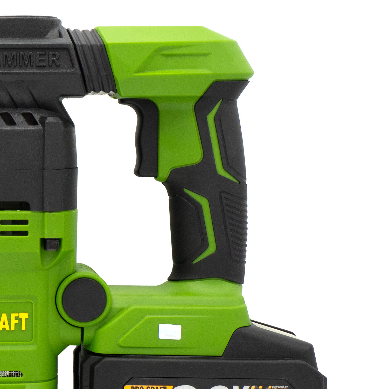 PROCRAFT PHA50 Перфоратор акумулаторен SDS-MAX, безчетков, 20V, 7J, 0-500 об./мин, 0 – 2700 уд./мин, 1 бр батерия и 1 бр зарядно, куфар.