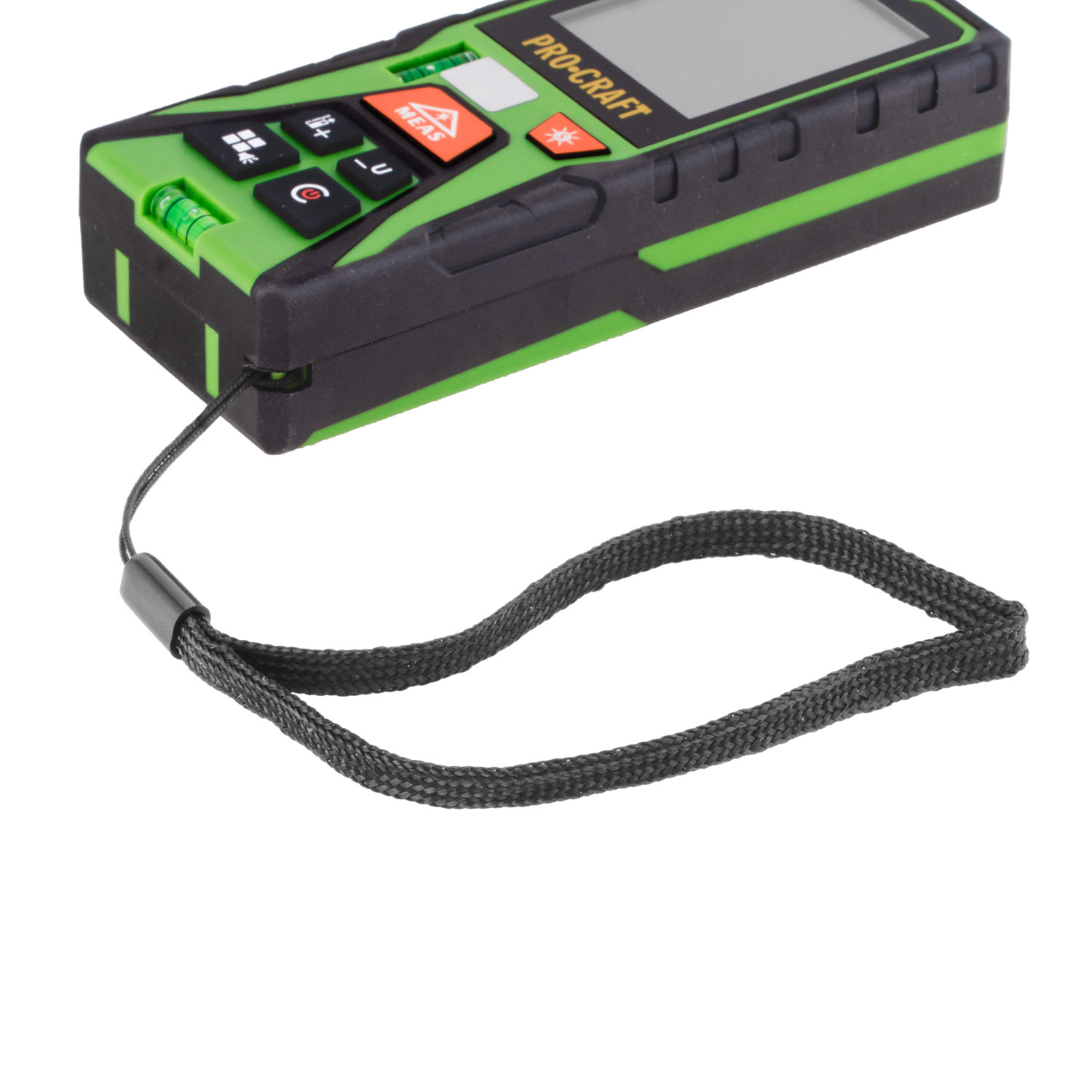 PROCRAFT PLDM50 Лазерна ролетка 0.05-50 м, зелен лъч, с батерии 3×1.5V AAA