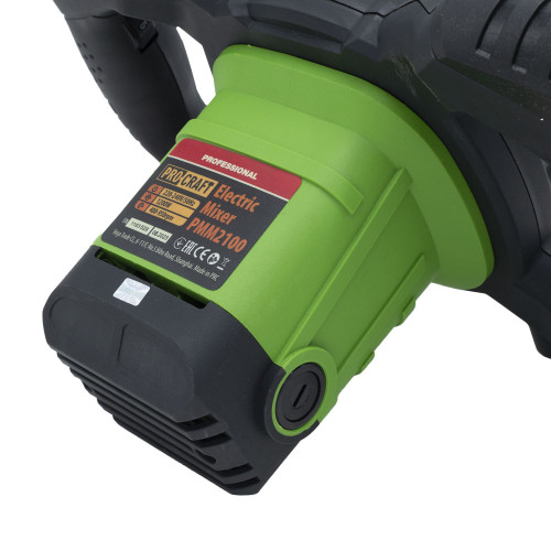 PROCRAFT PMM2100 Бъркалка за строителни материали, 1200 W, 120 мм, 400-950 об./мин