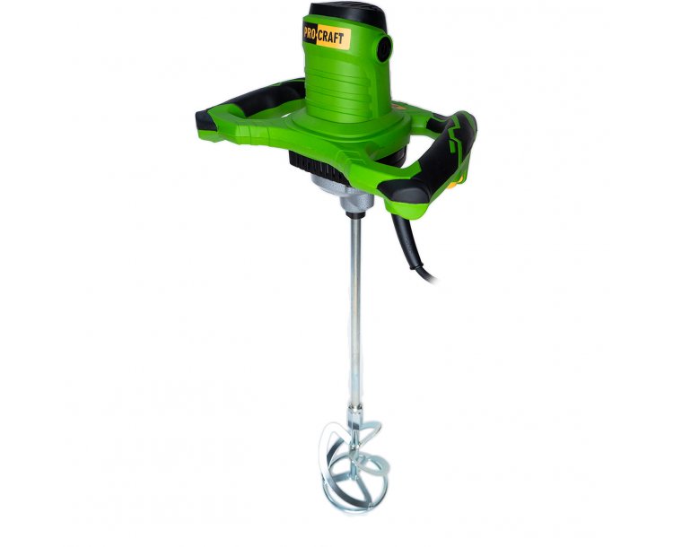 PROCRAFT PMM2400 Бъркалка за строителни материали, 1400 W, 120 мм, 0-750 об./мин