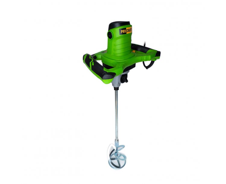 PROCRAFT PMM2500 Бъркалка за строителни материали, 1400 W, 120 мм, 0-600/0-900 об./мин