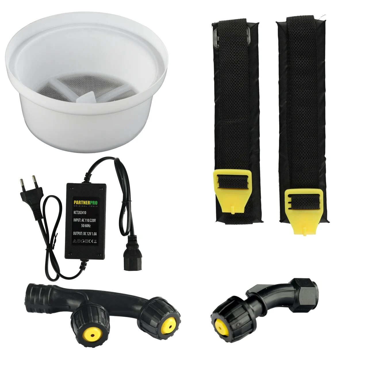 PP-16SB Акумулаторна пръскачка 16 л. PARTNERPRO, 12V/8Ah, 620 m2, 3 вида дюзи