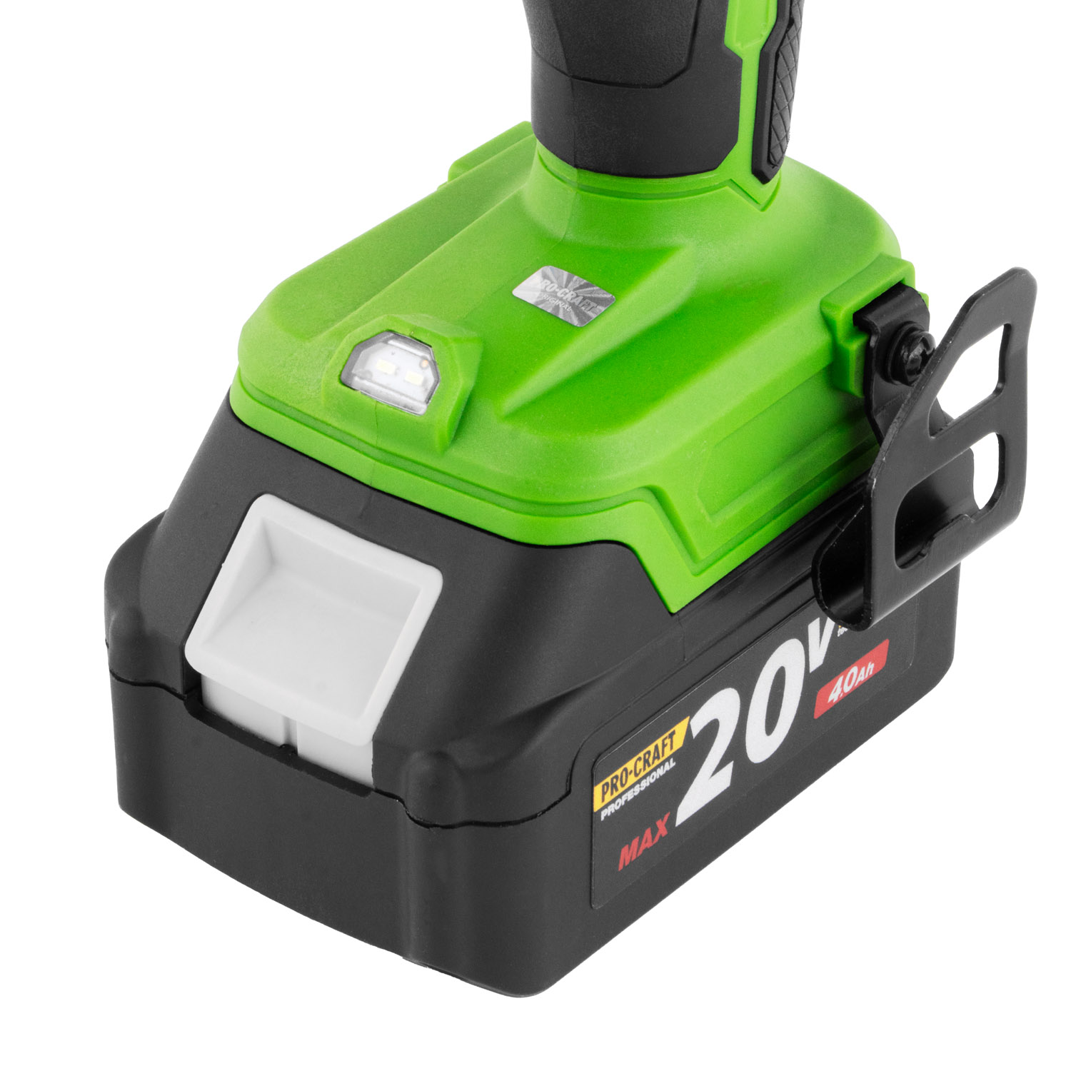 PROCRAFT PRG20 Акумулаторна безчеткова нитачка 20V, 2 батерии 20V 4Ah, зарядно 20V, куфар 06105549