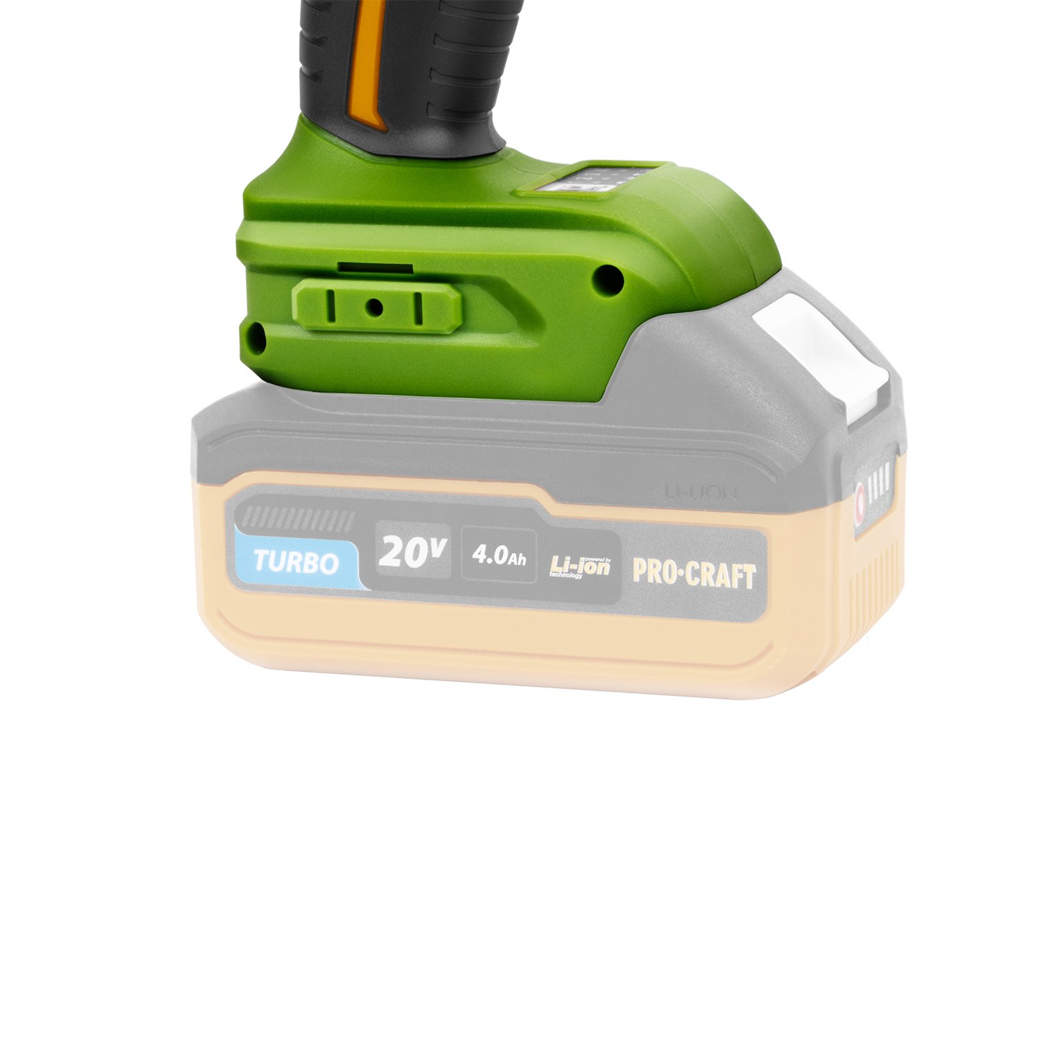 PROCRAFT PS22 Акумулаторен безчетков винтоверт-импакт 1/4 HEX, 20V, 230 Nm (body – без батерии и зарядно)