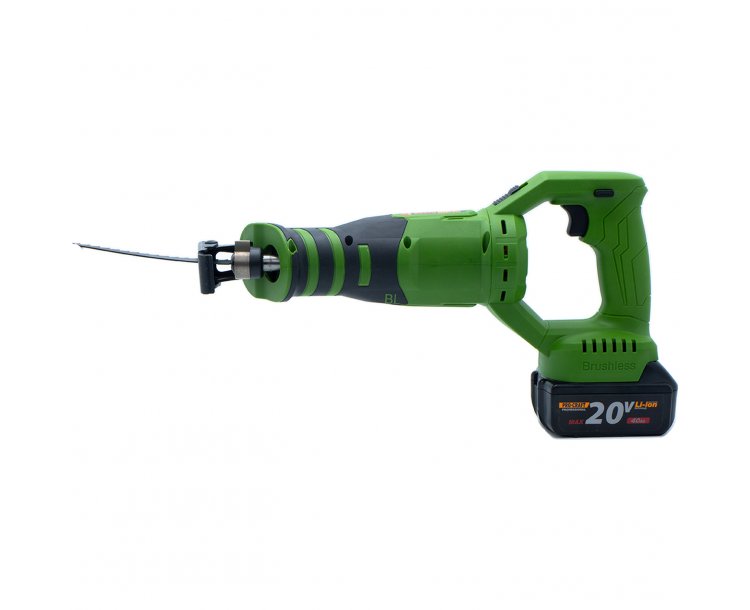 PROCRAFT PSS20 Акумулаторен безчетков саблен трион, куфар, 2 батерии 20V 4Ah, зарядно 20V.