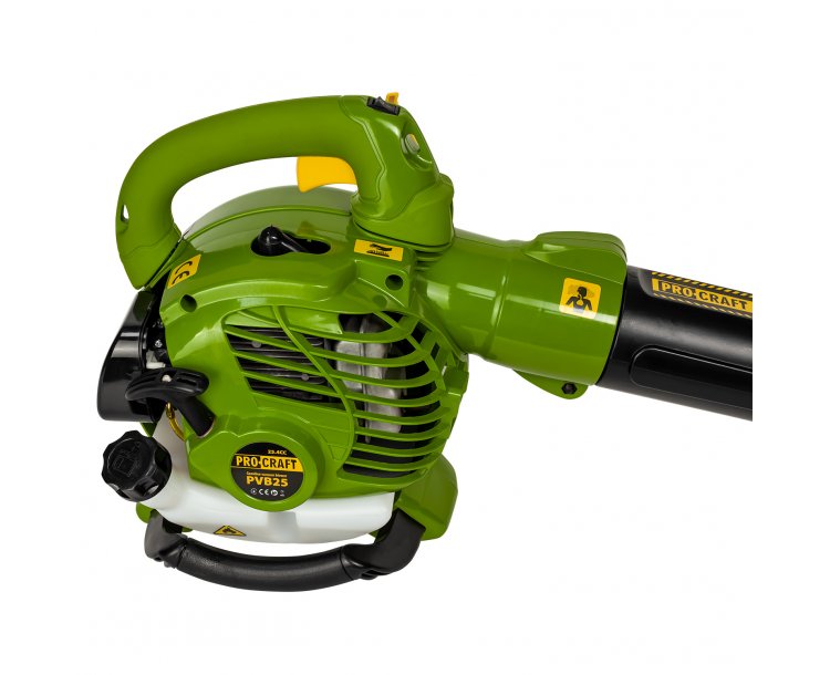 PROCRAFT PVB25 Въздуходувка/Моторна метла/Листосъбирач, 1 к.с., 50 л, 45 м/с