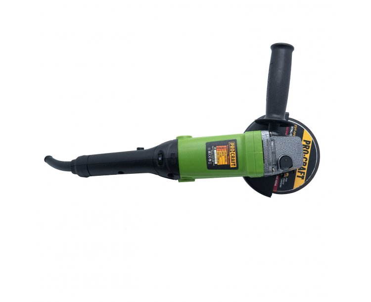 PROCRAFT PW1200ES Ъглошлайф, 860 W, 125 мм, регулиране на обороти, стабилизатор на обороти