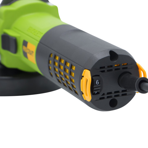 PROCRAFT PW2200 Безчетков ъглошлайф, 1100W, 125 мм, 11000 об./мин, регулиране на оборотите