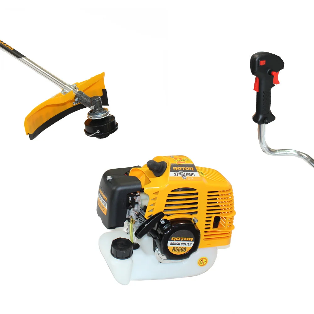 R5500 ROTOR Бензинов тример за трева, 52 cm³, тримерна глава, самар 08060136