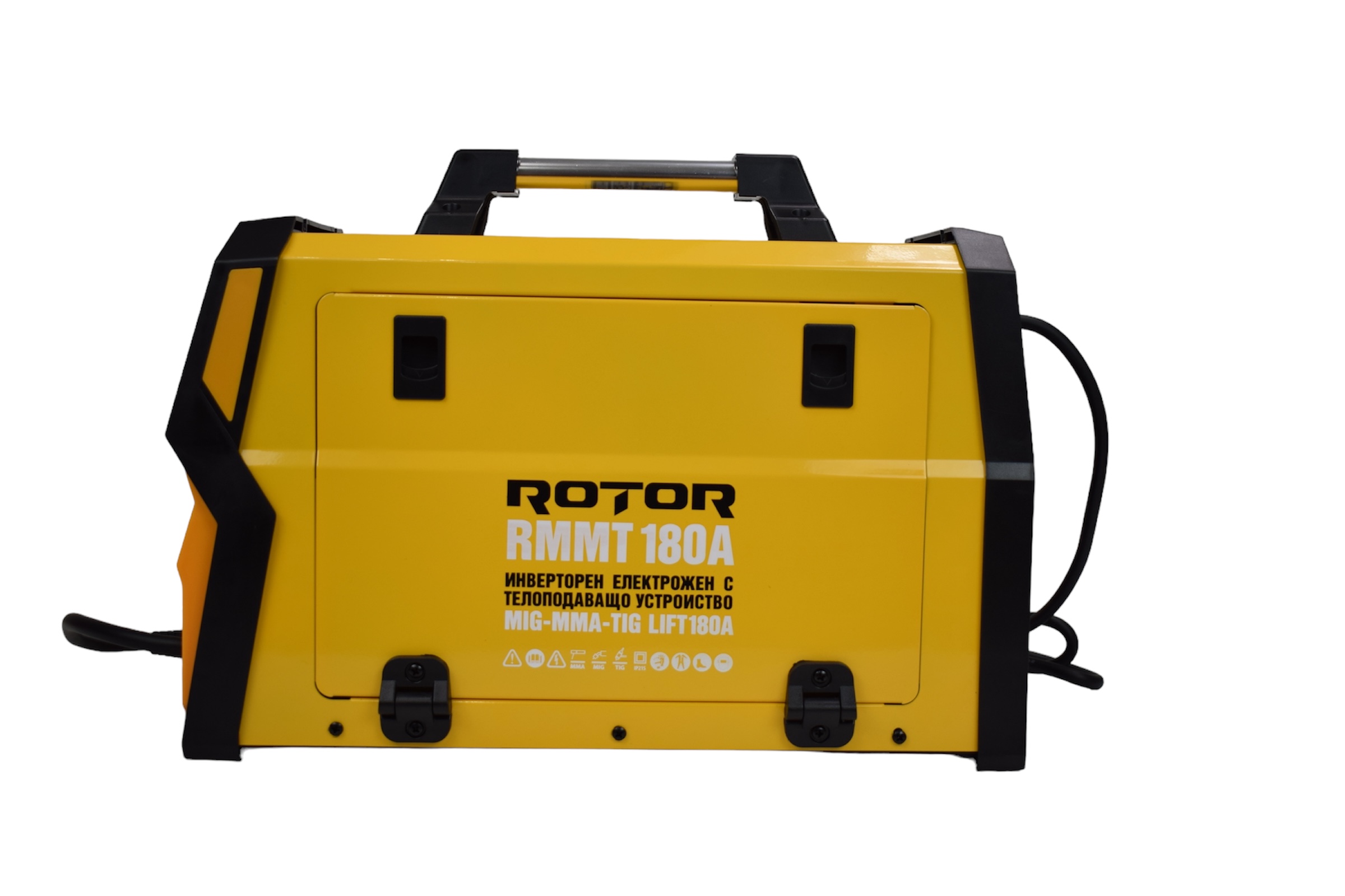 ROTOR RMMT-180A Комбинирано телоподаващо устройство с инверторен електрожен с 2 в 1, до 5 кг тел (работи с газ и без газ), 06099213