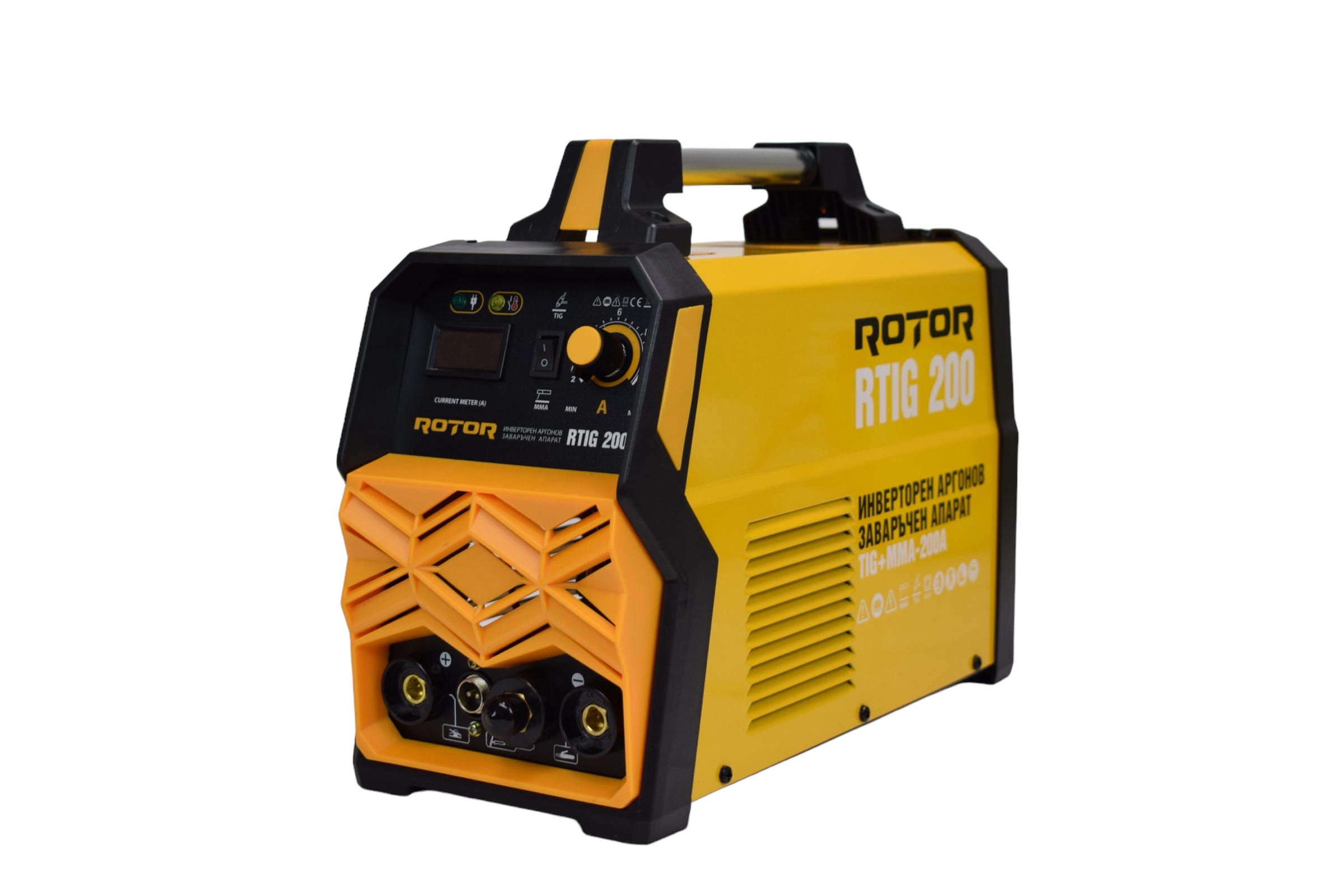 ROTOR RTIG-200 Инверторен заваръчен апарат 200A, 1,6-5.0 мм, 06099190