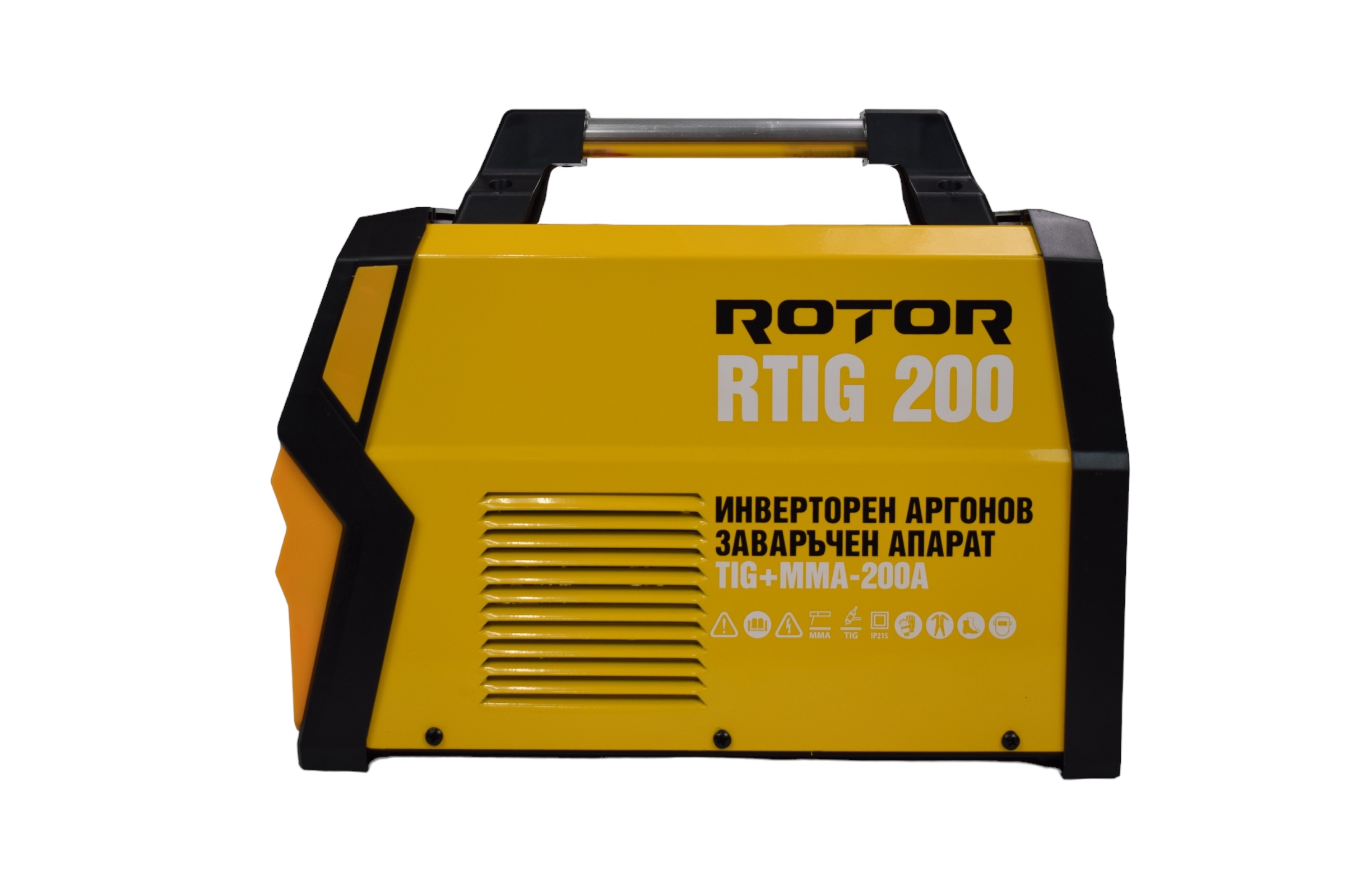 ROTOR RTIG-200 Инверторен заваръчен апарат 200A, 1,6-5.0 мм, 06099190