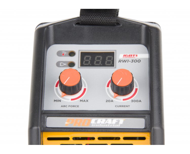RWI-300 Инверторен електрожен PROCRAFT Industrial /140 A, 1.6-4,0 мм/