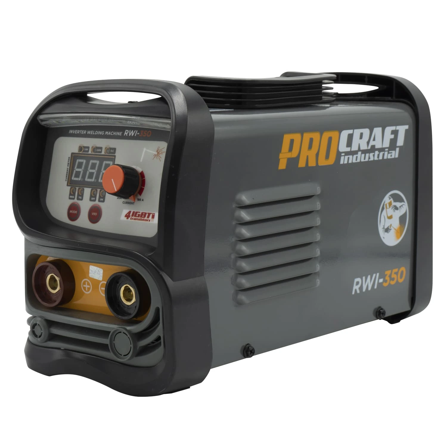 RWI-350 Инверторен електрожен PROCRAFT Industrial /180 A, 2-5,0 мм/