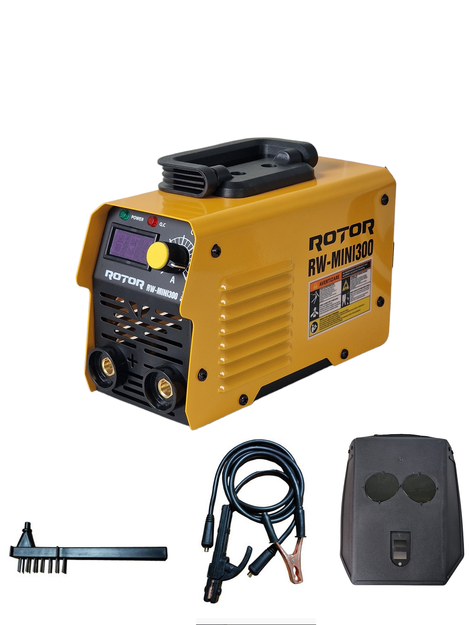 RW-MINI300 Инверторен електрожен ROTOR, 30-120 А, 1,6-4 мм