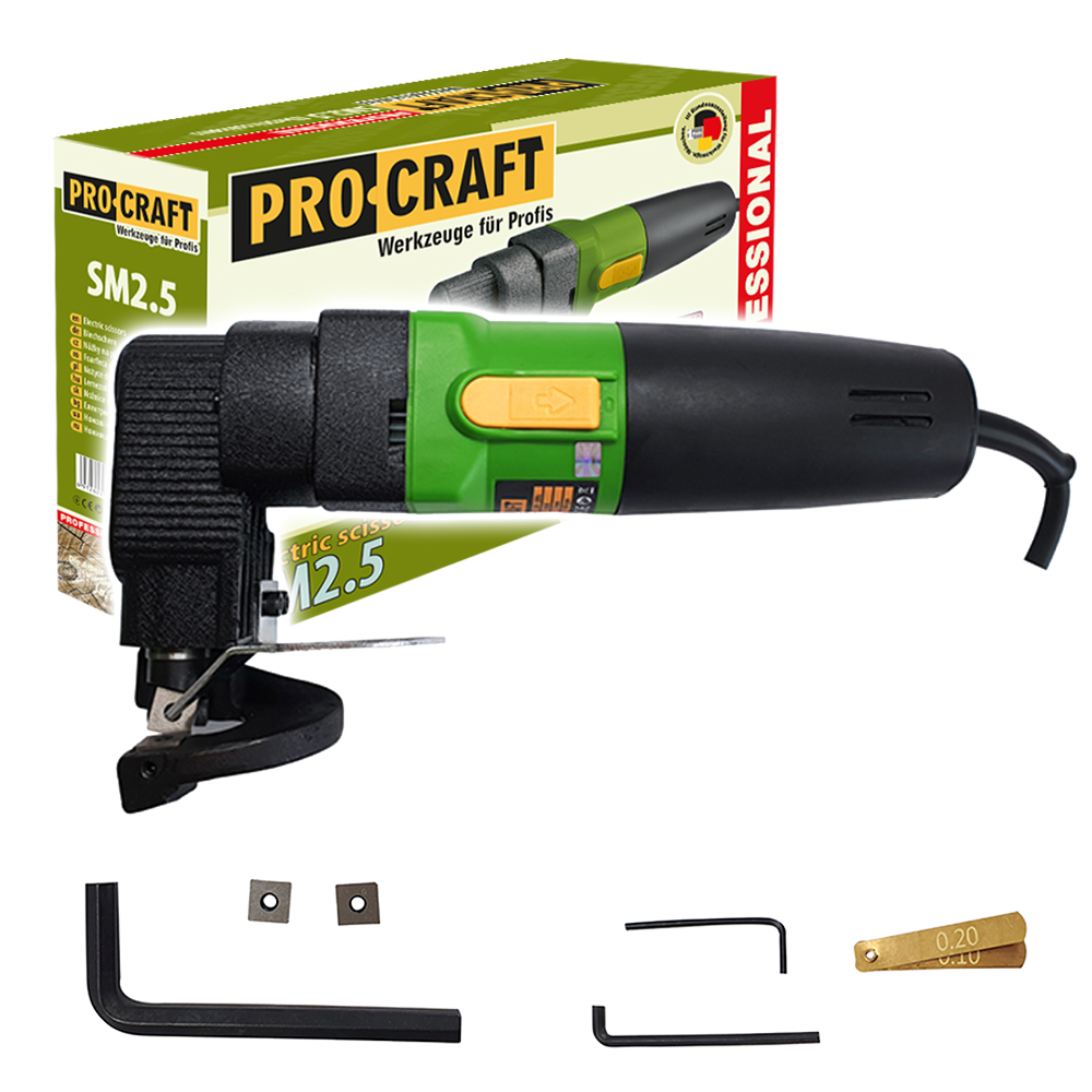 PROCRAFT SM2.5 Електрическа ножица за рязане на метал
