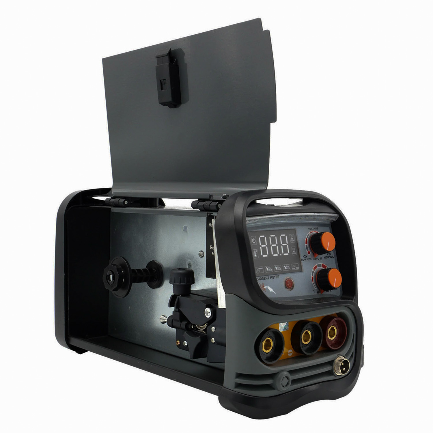 PROCRAFT SPI-290 Инверторен електрожен с телоподаващо устройство 2 в 1, 130 A, 1 кг, MMA, TIG lift, за плюсова тел
