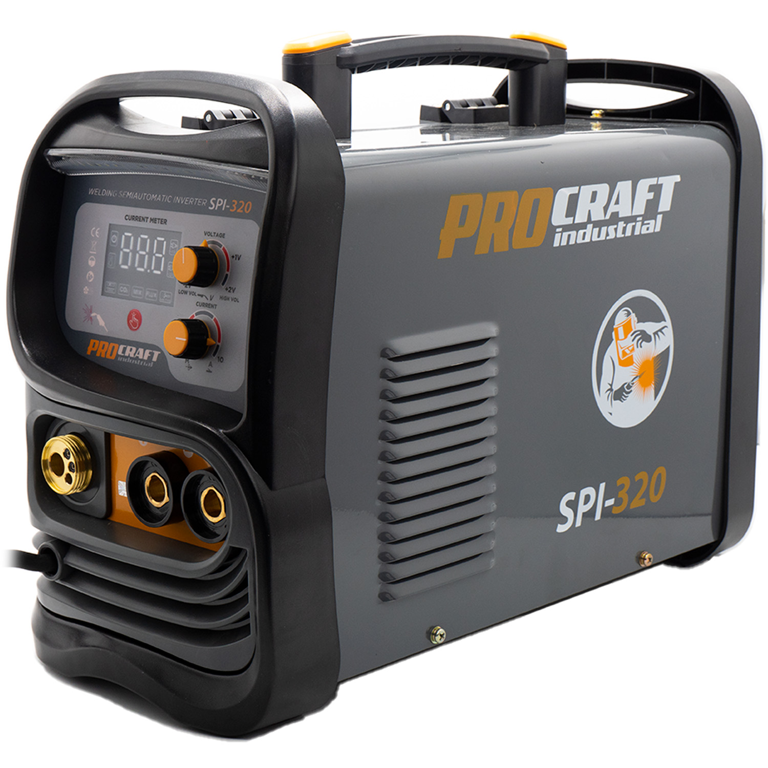 PROCRAFT SPI-320 Инверторен електрожен с телоподаващо устройство 2 в 1, 160 A