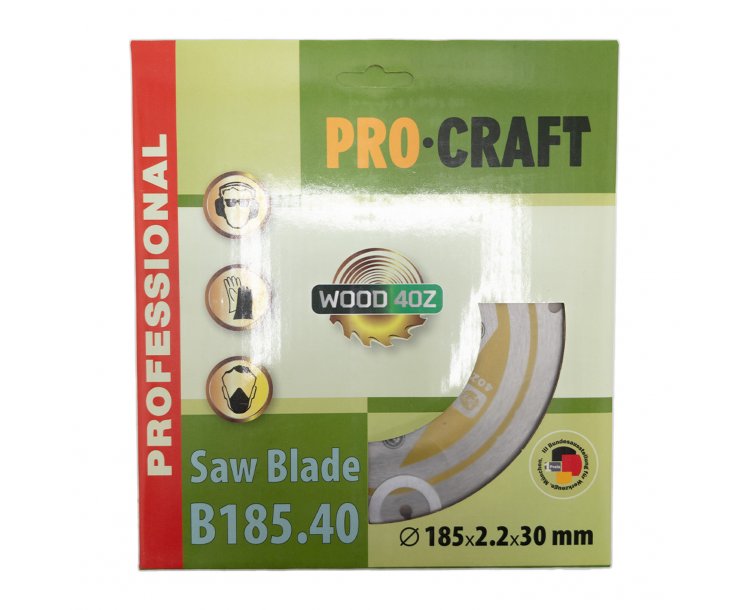 B185.40 Диск за рязане на дърво SK Procraft B185.40