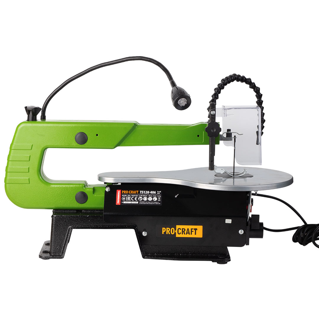 Procraft TS120-406 Настолен контурен трион, 120W, 406 мм/50мм